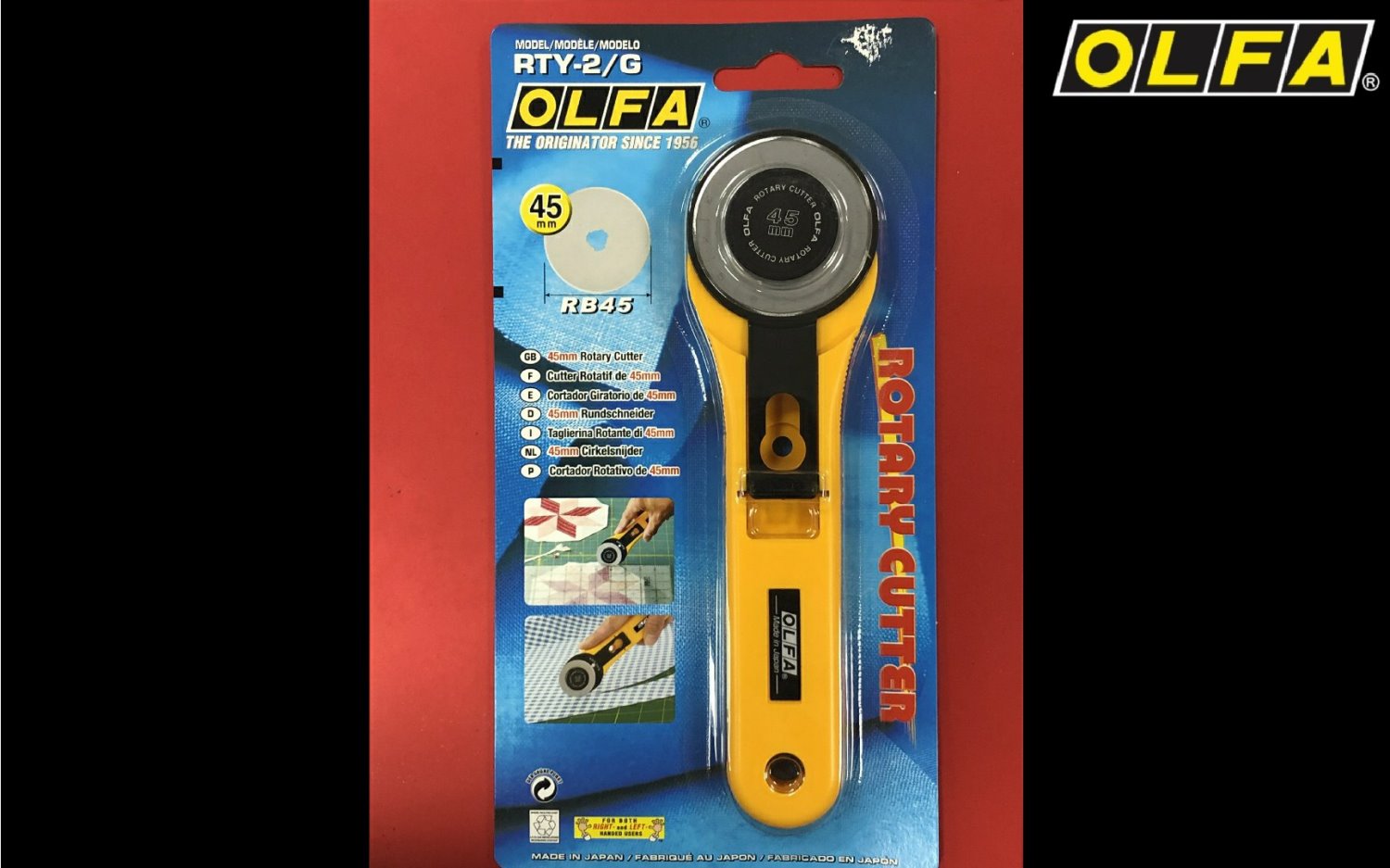 OLFA RTY-2/G 割(拼)布刀