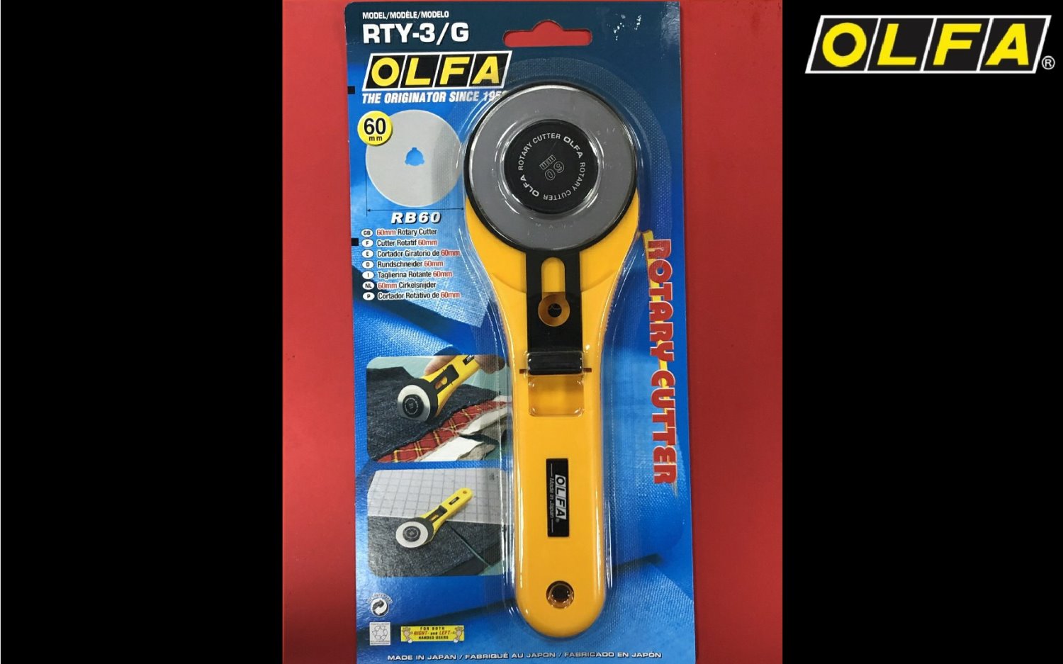 OLFA RTY-3/G 割(拼)布刀