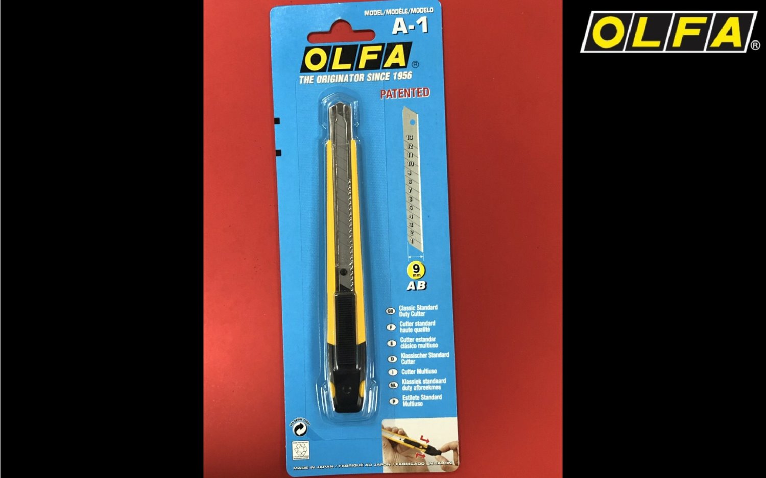 OLFA A-1 小型進化版美工刀