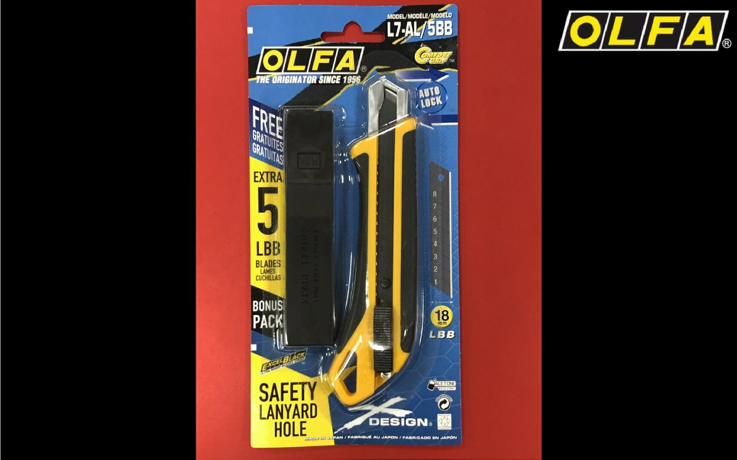 OLFA L7-AL (225B) 大型美工刀