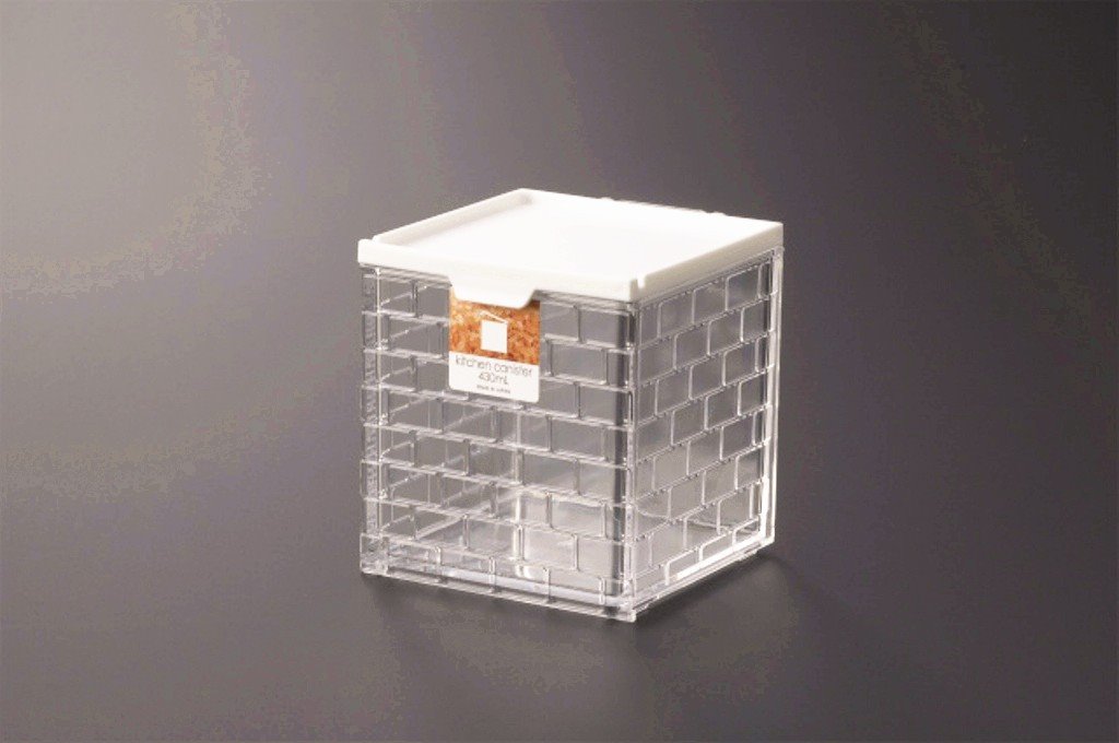 日本製inomata  1149 廚房儲物盒-白   4905596114963/ -棕  4905596114970