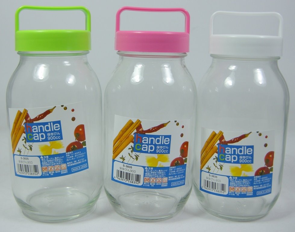 日本製   S3835 玻璃罐-900    4963972538352