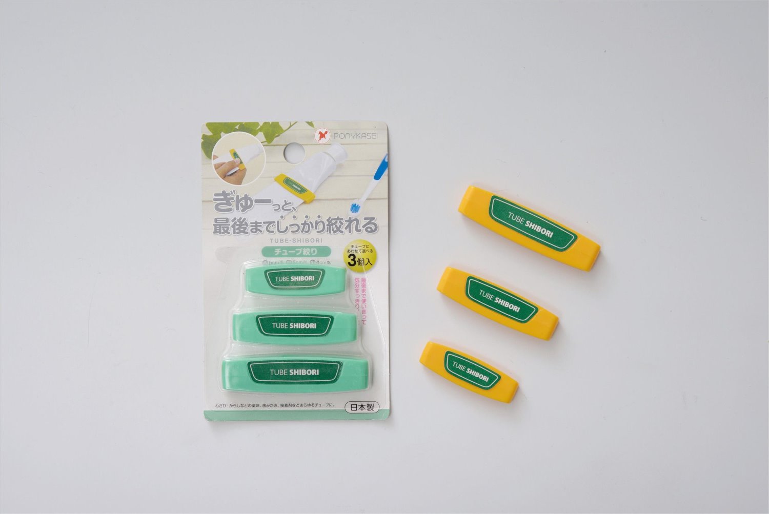 日本製  PONY  3入大、中、小，擠牙膏、沙拉、調味料夾    4962964226703