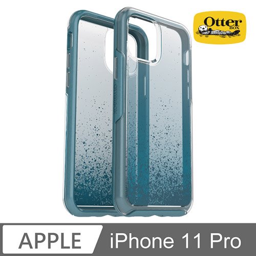 OtterBox iPhone 11 Pro Symmetry炫彩透明保護殼-透藍