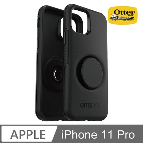 OtterBox Otter + Pop iPhone 11 Pro Symmetry 炫彩幾何泡泡騷保護殼-黑