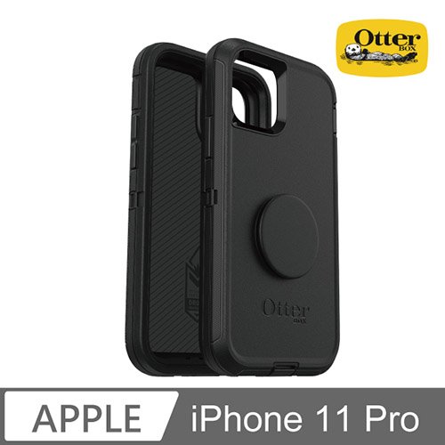 OtterBox Otter + Pop iPhone 11 Pro Defender 防禦者系列泡泡騷保護殼-黑
