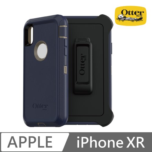 OtterBox iPhone XR Defender防禦者系列保護殼-深藍