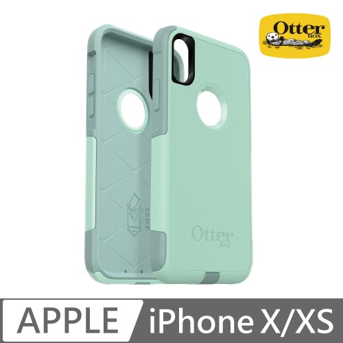 OtterBox iPhone X/Xs Commuter通勤者系列保護殼-淺綠
