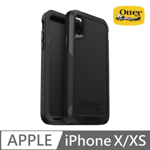 OtterBox iPhone X/Xs Pursuit探索者系列保護殼-黑