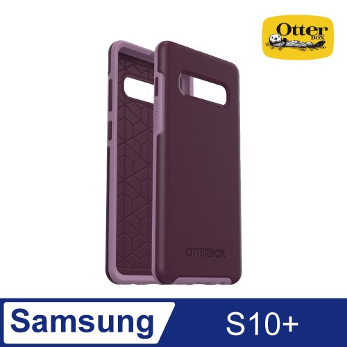 OtterBox Samsung Galaxy S10+ Symmetry炫彩幾何保護殼-紫