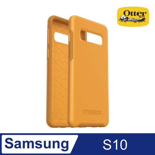 OtterBox Samsung Galaxy S10 Symmetry炫彩幾何保護殼-黃