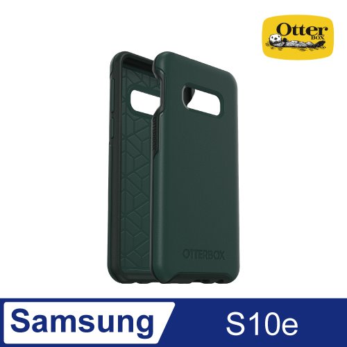 OtterBox Samsung Galaxy S10e Symmetry炫彩幾何保護殼-綠
