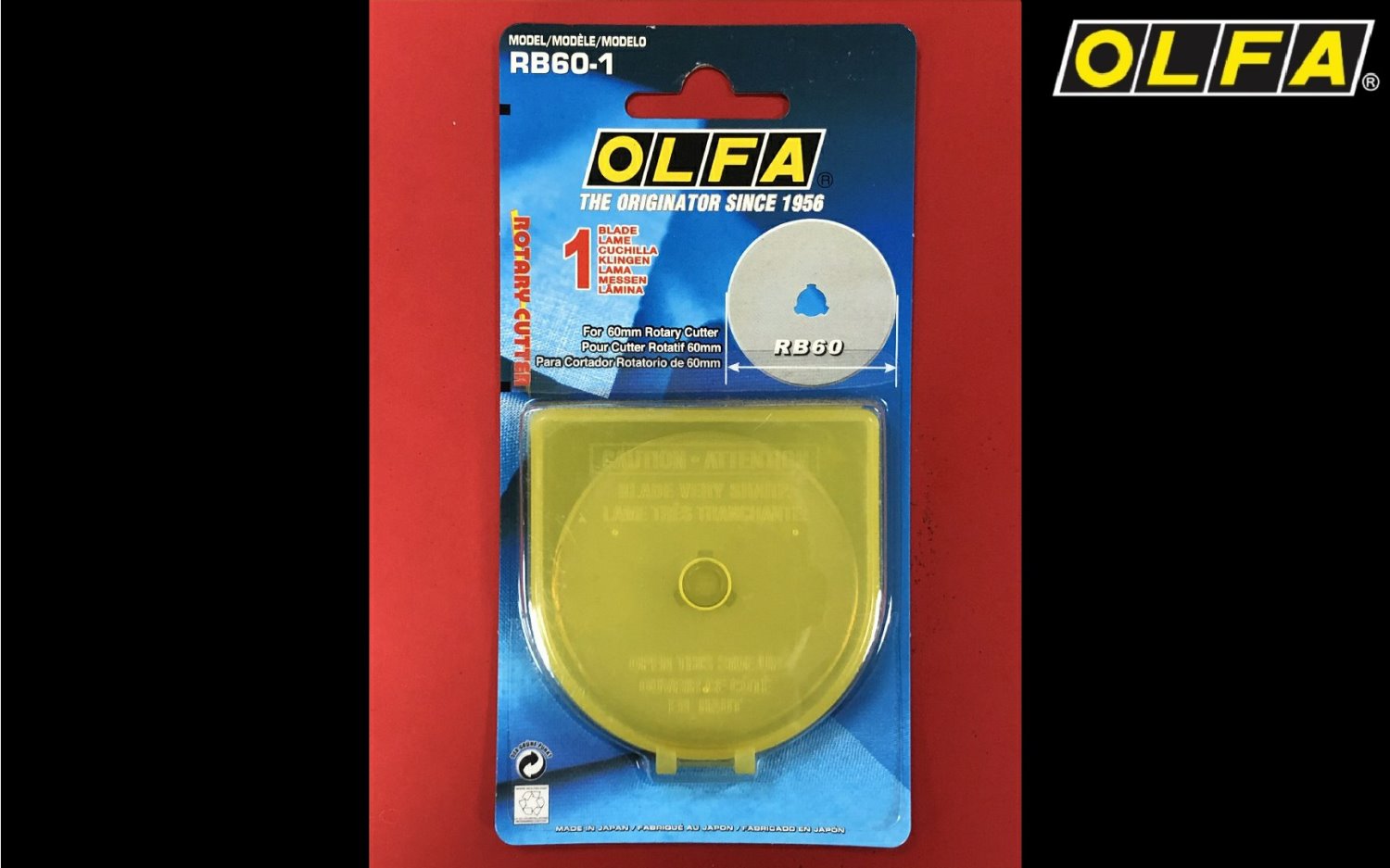 OLFA RB60-1型60m/m滾輪式刀片