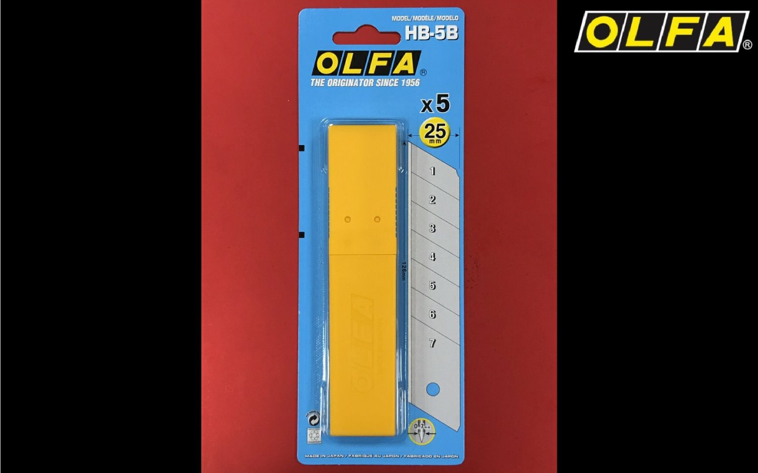 OLFA HB-5B特大型美工刀片
