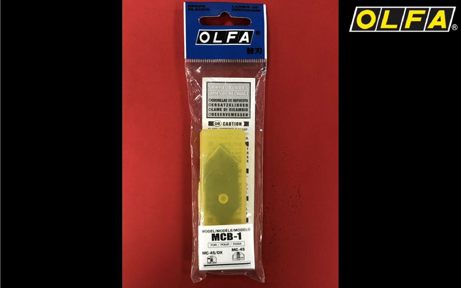 OLFA MCB-1 斜口刀替刃