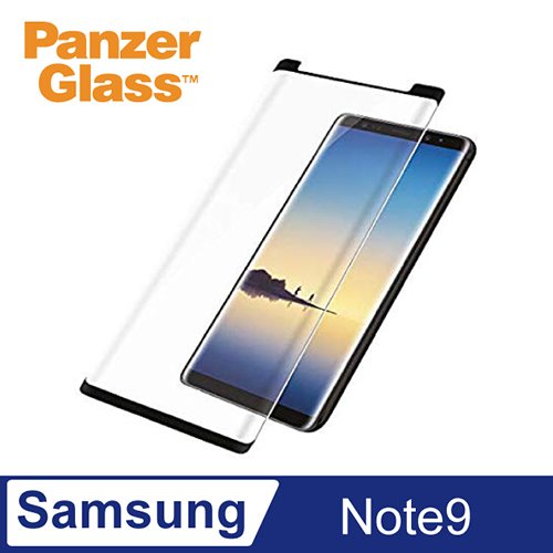 PanzerGlass Samsung Galaxy Note9 2.5D耐衝擊高透鋼化玻璃保護貼-黑