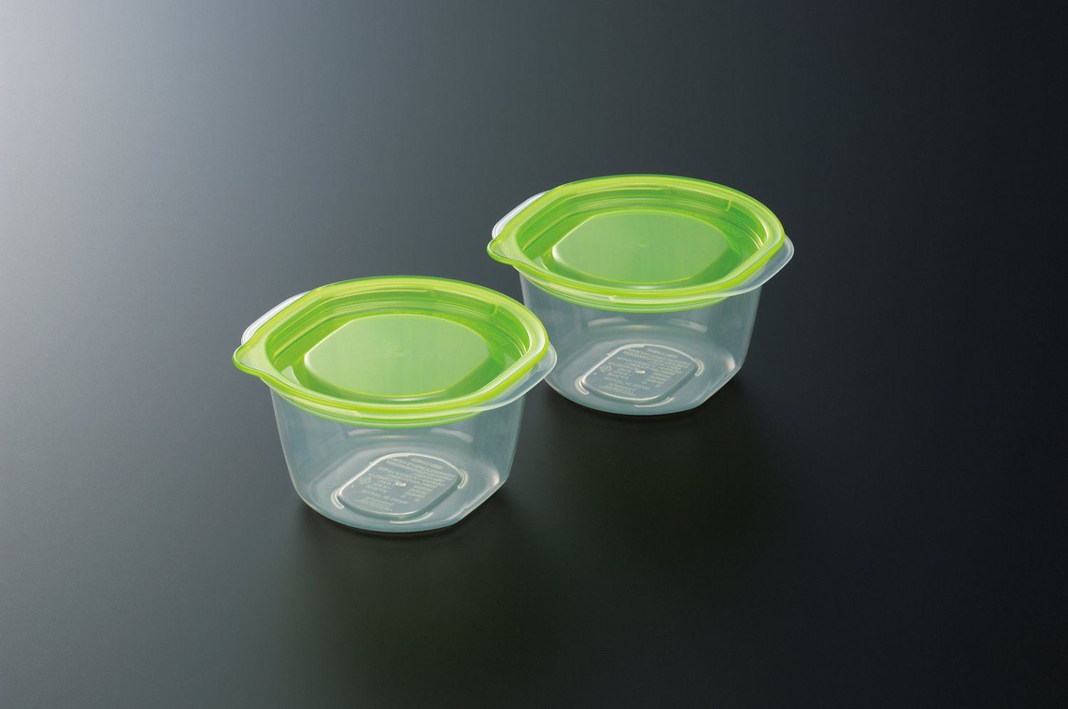 日本製  inomata  1780 N果綠2入微波保鮮盒 4905596178019