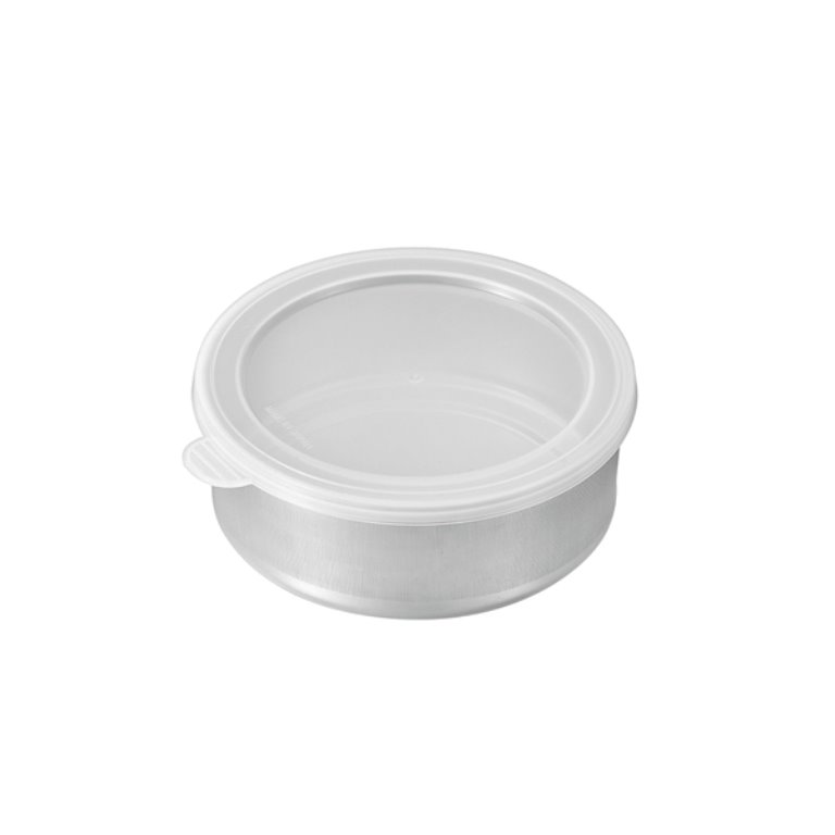 ECHO  日本製 0321-672 ST附蓋圓盒淺型約12cm   4991203175601