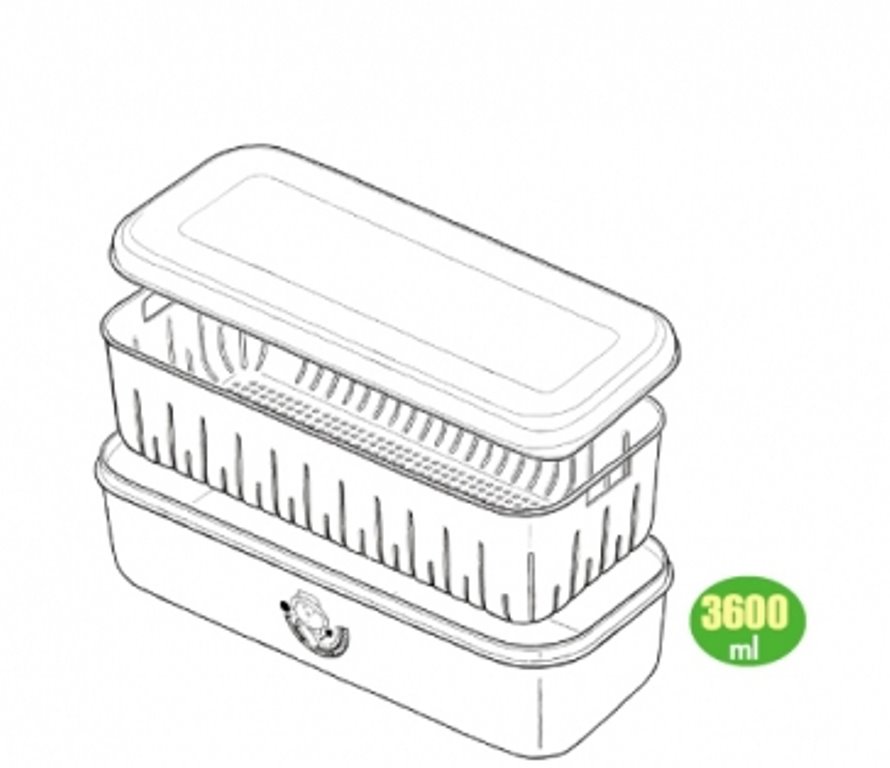 台灣製 JUSKU 佳斯捷 7887 甜媽媽#7濾水保鮮盒  4715062788785