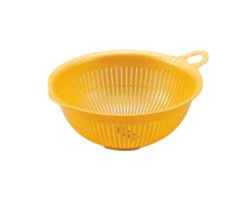 日本製  inomata  0550蔬菜.水果滴水收納盆~ 4905596055044-桔/4905596055068-白