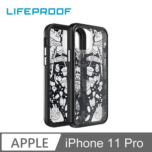 LIFEPROOF iPhone 11 Pro 防摔保護殼-SLAM(黑白彩繪)