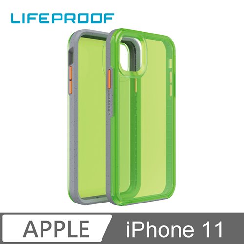 LIFEPROOF iPhone 11 防摔保護殼-SLAM(透黃+灰)