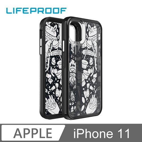 LIFEPROOF iPhone 11 防摔保護殼-SLAM(黑白彩繪)