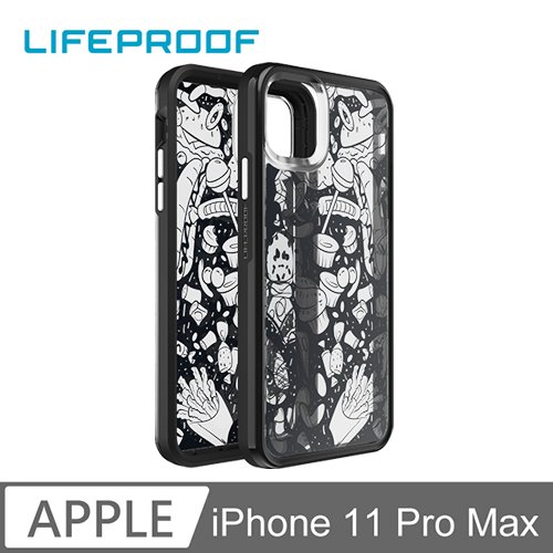 LIFEPROOF iPhone 11 Pro Max 防摔保護殼-SLAM(黑白彩繪)