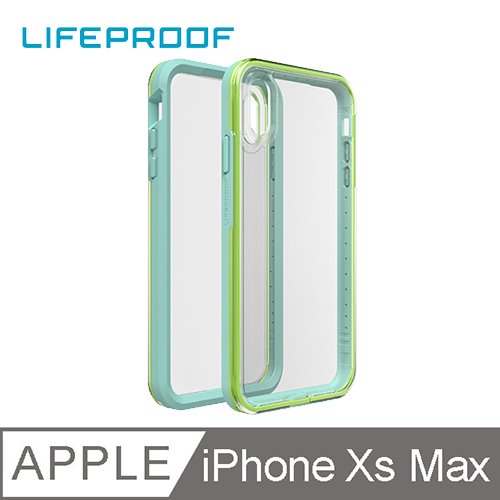 LIFEPROOF iPhone Xs Max 防摔保護殼-SLAM (藍/綠)