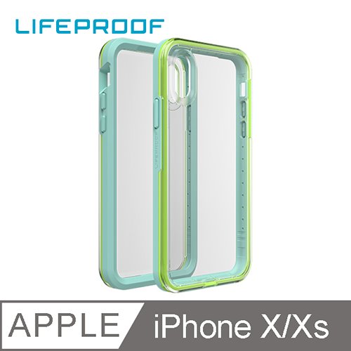 LIFEPROOF iPhone X/XS 防摔保護殼-SLAM (藍/綠)