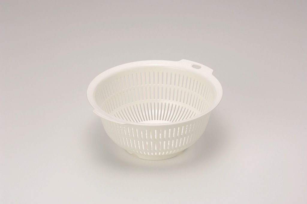 日本製 inomata  0111瀝水藍-白   4905596011163 