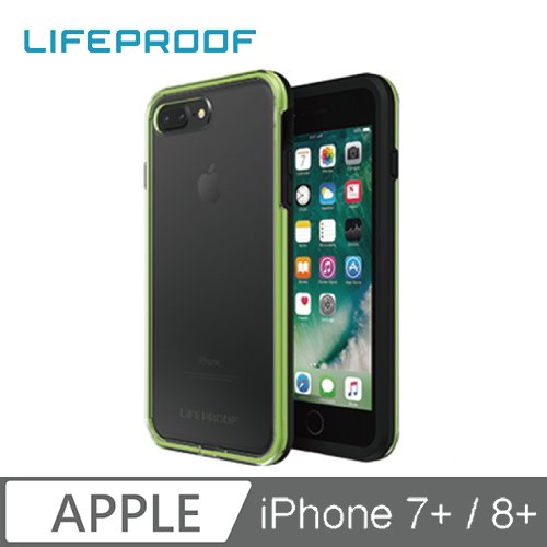 LIFEPROOF iPhone 7+/8+ 防摔保護殼-SLAM(黑/綠)