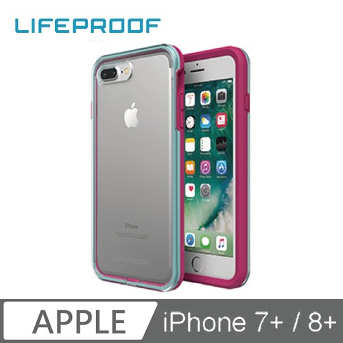 LIFEPROOF iPhone 7+/8+ 防摔保護殼-SLAM(桃/青)