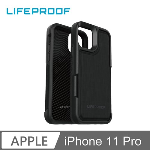 LIFEPROOF iPhone 11 Pro 卡套式防摔保護殼-FLIP(黑)