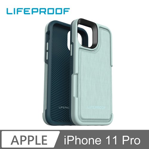 LIFEPROOF iPhone 11 Pro 卡套式防摔保護殼-FLIP(淺綠)