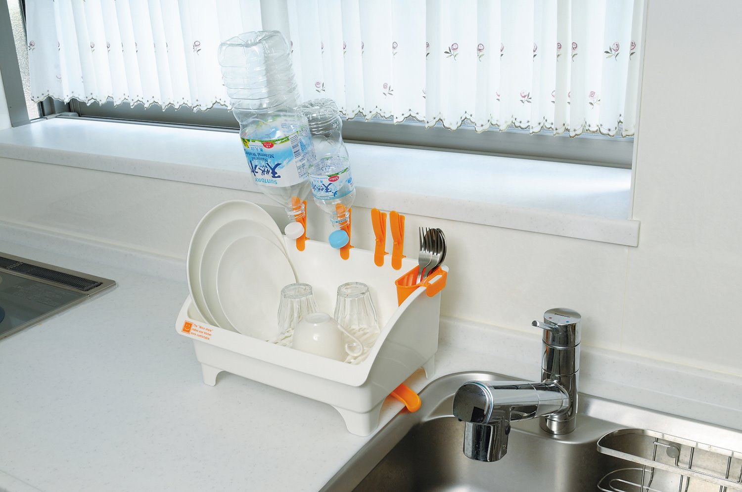 日本製  inomata   0082  NicoStyle  碗盤架   4905596008262