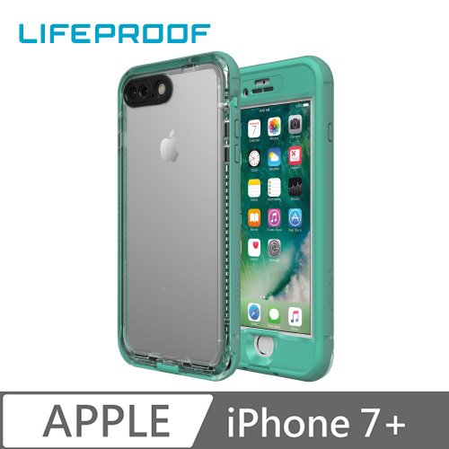 LIFEPROOF iPhone 7+ 全方位防水/雪/震/泥 保護殼-NUUD(綠)