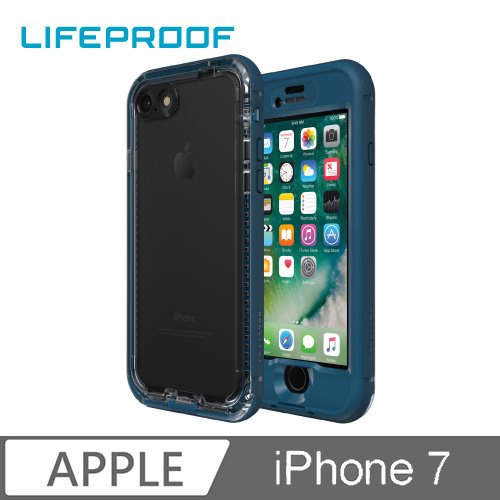 LIFEPROOF iPhone 7 全方位防水/雪/震/泥 保護殼-NUUD(藍)