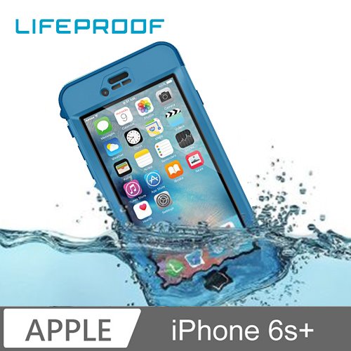 LIFEPROOF iPhone 6s+ 全方位防水/雪/震/泥 保護殼-NUUD(藍)