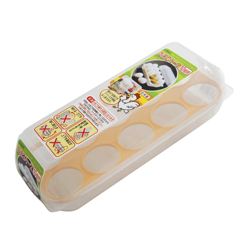 日本製  SANADA   A5047廚房用 蛋收納盒  / 蛋盒10P裝  4973430018012