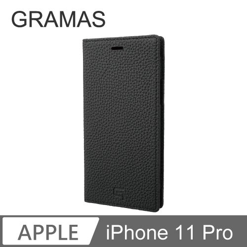 GRAMAS iPhone 11 Pro 手工德國真皮皮套- (黑)