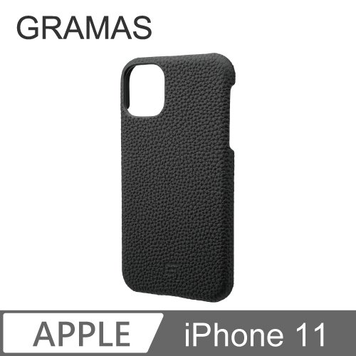 GRAMAS iPhone 11 手工德國真皮背蓋- (黑)