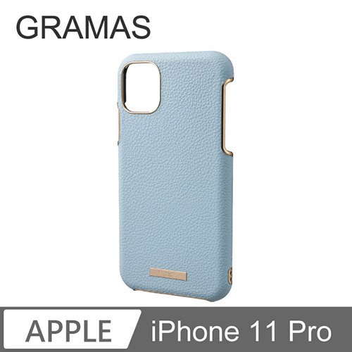 GRAMAS iPhone 11 Pro 時尚工藝 背蓋式手機殼- Shrink (淺藍)