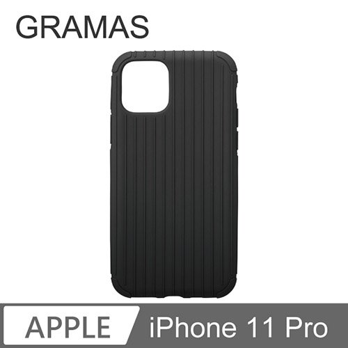 GRAMAS iPhone 11 Pro 羽量經典保護殼- Rib Light (黑)