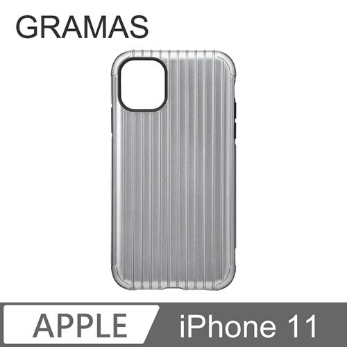 GRAMAS iPhone 11 軍規防摔經典手機殼- Rib (灰)