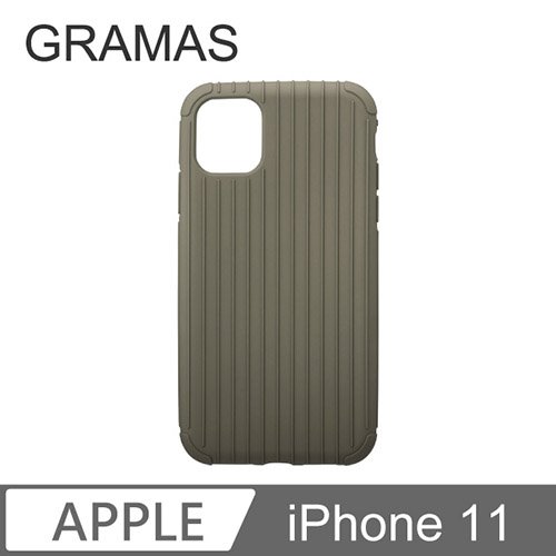 GRAMAS iPhone 11 羽量經典保護殼- Rib Light (石)
