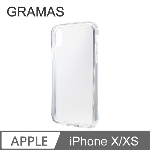 GRAMAS iPhone X/Xs 防摔漾玻透明手機殼- (透明)