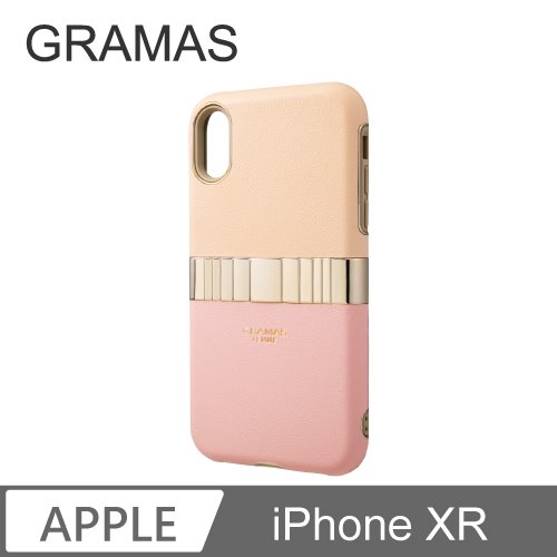 GRAMAS iPhone XR 仕女時尚背蓋手機殼- Rel (粉)