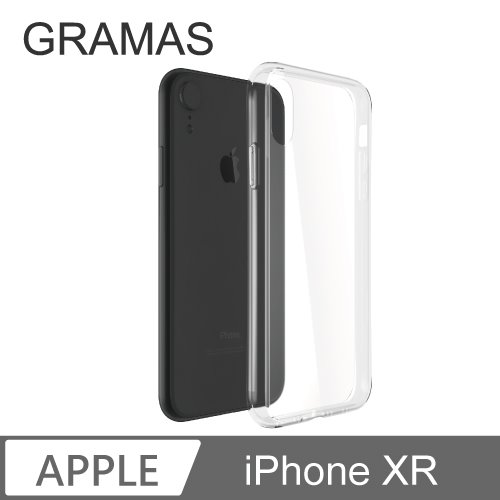 GRAMAS iPhone XR 防摔漾玻透明手機殼- (透明)