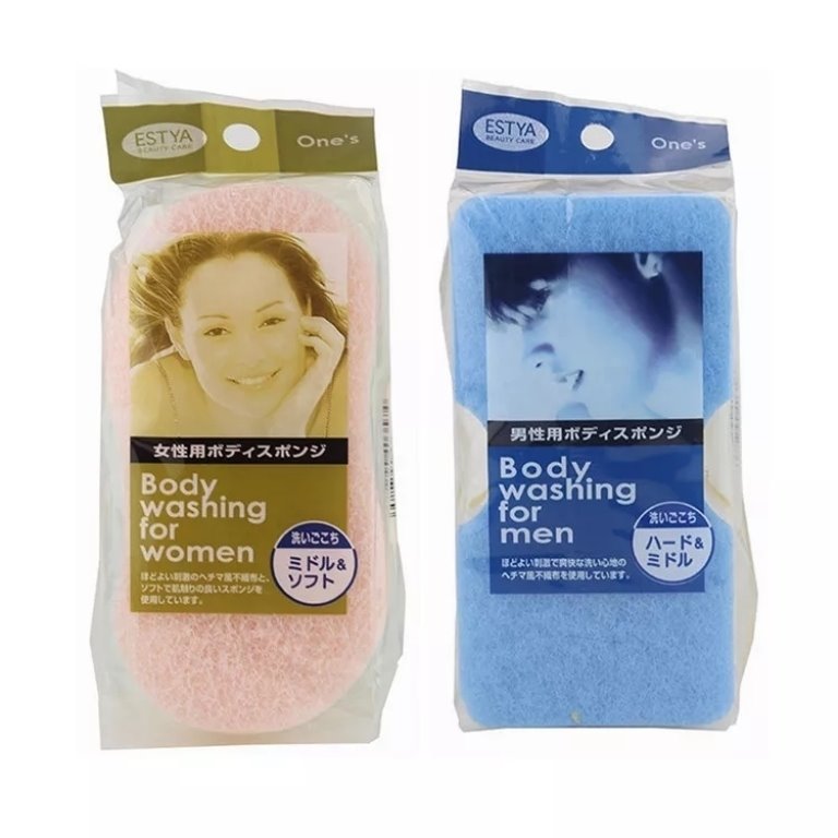 日本製  SEIWA    Body  washing ~ for men男仕專用沐浴棉/ for women女仕專用沐浴棉